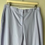Another Tomorrow Lilac Purple Merino Wool Straight Leg Classic Trouser Pants 10 Photo 4