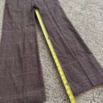 Rebecca Taylor La Vie red & black plaid straight leg dress pants size 26 Photo 8