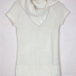 No Boundaries  Cowl Neck Short Sleeve Knit Sweater Size Small Photo 0