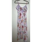 Dress Forum  Pacsun Lavender Rose Garden Maxi‎ Feminine Ruffle Small Photo 5