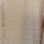 ZARA  Soft Blush Polka Dot‎ Tie Neck Blouse Size Medium Photo 5