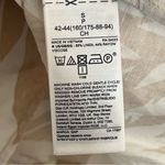 Gap  Women's Linen Blend Pintuck Palm Print Cami Tank Top Tan &‎ White Size Small Photo 2