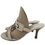 Christian Dior Vintage Miss Dior Peep Toes Leather Heels Size 36.5 Photo 7