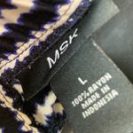 MSK Strapless Tie Dye Pant Jumpsuit Blue Size L Photo 7