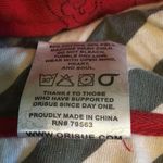 Orisue 2-Pocket Zip Up Red Black Hooded Sweatshirt $78 EUC Women’s XL; Men’s M Photo 7