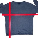 Barefoot Dreams Sweater Size XS Gray Blue Cozy Chic Ultra Lite Slouchy Pullover Photo 2