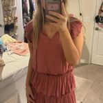 TCEC boutique pink ruffle mini dress Photo 0