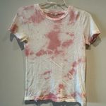 Faherty  Didion organic hemp/cotton pink and white tie dye size small Photo 2
