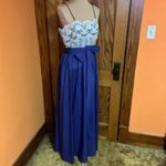 Vtg 70s purple lace dress n jacket set Size 14 Photo 7