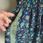 Evereve RAGA Floral Sapphire Blueprint Romper Size XS NWT Photo 7