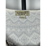 Live and let live One World  Multicolor Mesh 3/4 Bell Sleeve Boho Pop Over Top 2X Photo 2