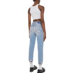 Mother The Dazzler Shift Not Rough Enough Insider Crop Step Fray Size 28 Blue Photo 1