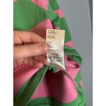 Anthropologie Maeve French Terry Sweatshirt in Pink Green Stripe Size XS Photo 12