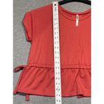 Tresics Women's Red Short Sleeve Cropped T-Shirt Size S Photo 3