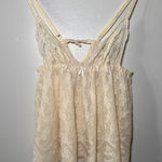 Victoria's Secret Victorias‎ Secret Women's Baby Doll M Sexy Little Things Ivory Y2K Photo 0