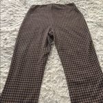 Urban Outfitters  Checkered Trousers in Brown and Black Photo 4