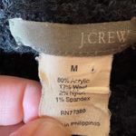 J.Crew Women's Turtleneck Sweater Long Sleeve Cozy Knit Medium Gray Photo 3