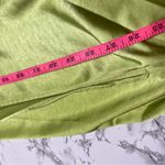 NWT OPT lime satin strappy dress Sz XS Photo 6