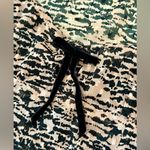 ZARA Animal Print Milkmaid Dress with Velvet Bow - Size M Photo 12