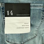 White House | Black Market Plus Mid-Rise Everyday Soft Bootcut Jeans Blue Size 14 Photo 8