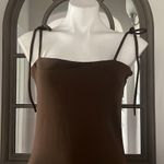 By Malene Birger Catania Tie Strap Midi Dress in Brown, Size M New w/Tag Brown Size M Photo 10