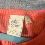 White Crow  Coral V Neck Photo 2