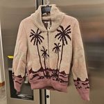 Faherty 💕💕 Beach Cardigan ~ Sunset Palm Print Small S NWT Photo 11