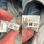 American Eagle  '90s Straight Jean Light Wash Ripped Rips High Waisted High Rise Photo 10