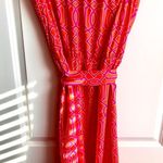  Mud Pie Women's Geometric Strapless Cover Up Dress Sz L Photo 7