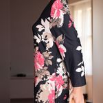 Charter Club Dress. Black Multi Floral. NWT. Size XL Photo 3