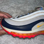 Nike Air Max 97 Platinum Pink Navy Orange Women’s Size 7.0- 921733-015 Photo 5