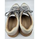 Clarks Originals 1825 Gray White Perforated gum sole Sneaker Shoes Women's 9.5 M Photo 5