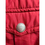 Ralph Lauren Lauren  Puffer Vest Women's Dark Red Quilted Snap Pockets Medium Photo 3