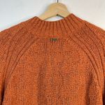 prAna Sky Meadow Chunky Knit mock Neck Cotton Blend Slouchy sweater womens S New Photo 9