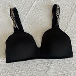 Juicy Couture Black Bra 34C Women’s Wireless Lined Photo 0
