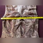 Vintage Japanese Paisley Print Vosci Dress In Pink Made in Japan Photo 4