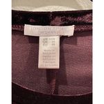 London Times Wine Velvet Long Sleeve Mini Dress Photo 2