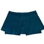 zuda Teal Bermuda Swim Skort Women SZ 4X #1259 Blue Photo 2