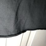 Sundance  Black Raw Edge Crop Sweatshirt Size M Photo 3