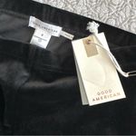 Good American NEW! Black Velvet Velour Full Length Leggings Holiday Size S Photo 4