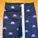 Free People Movement Women’s High Waisted Lotus Print Leggings Size Small Black Photo 9