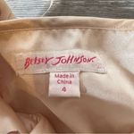 Betsey Johnson Vintage  pink tulle skirt dress bustier top sz 4 Photo 5