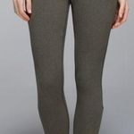 Lululemon athletica refine crop capri wee stripe fatigue green legging Photo 0