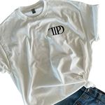Gildan Tortured Poets Department TTPD Song Names White Womens Medium T-Shirt Photo 2