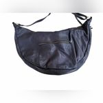 Free People West side Studded Sling bag Black Leather Hobo Bag Photo 4