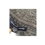 American Eagle  Crochet Sheer See Through Top Size S Gray Swing BOHO‎ Festival Photo 9