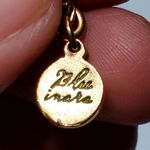 Dove Hope Spiritual Gold Tone Beaded Signed 18" Religious Religion Photo 5