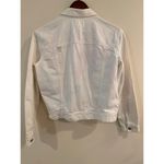 American Eagle  Misses Denim Jacket MEDIUM tie dye White Destroyed Size Small Photo 1