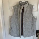 Croft & Barrow  light gray vest size medium Photo 6