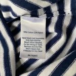 Sail To Sable  Bell Sleeve Sailor Midi Dress Knit Pullover Boho Chic Navy, Size S Photo 4